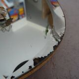 Venetian mirror vintage Art Deco style