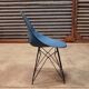 Chaise bleue Miroslav Navràtil pour Vertex 1959