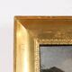 Ancient painting signed G. Canella, historical subject, around 1840.