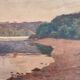 Paire de peintures - paysages