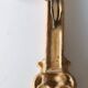 Antique 18th-century gilded wooden cross