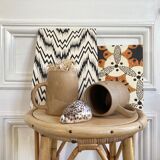 Duo of sandstone mugs