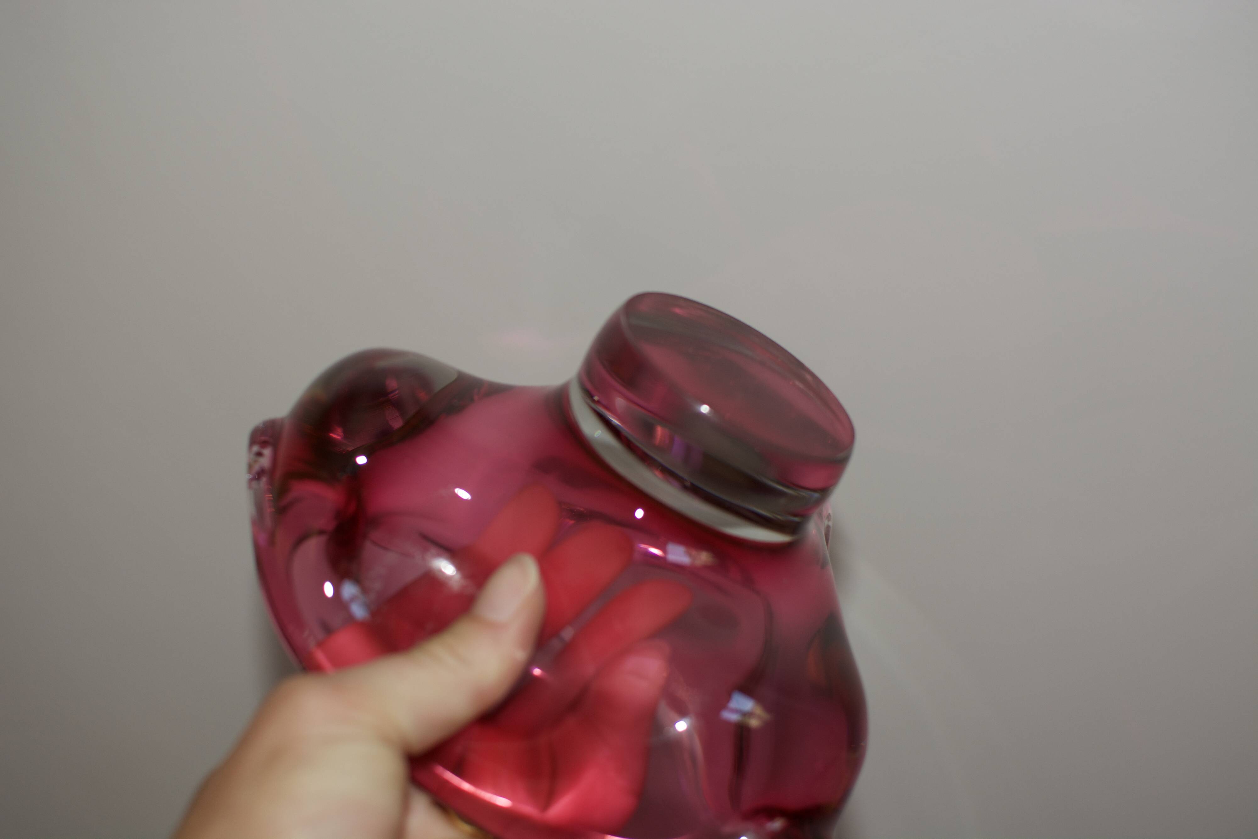 Cendrier en verre Murano