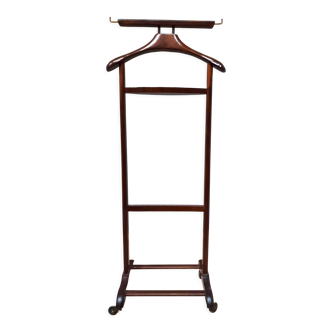 Varnished wooden valet