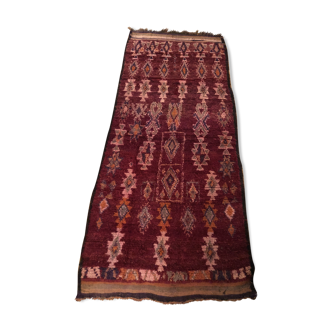 Vintage berber carpet 200x100cm