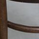 Chaise de bistrot avec assise sculptée