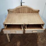 Rattan desk