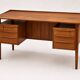 Bureau d'écriture vintage danois en teck par Peter Løvig Nielsen pour Løvig, années 1960
