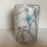 Gray marble vase