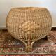 Pouf en rotin