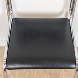 Pair of chrome chairs