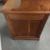 Solid oak shop counter