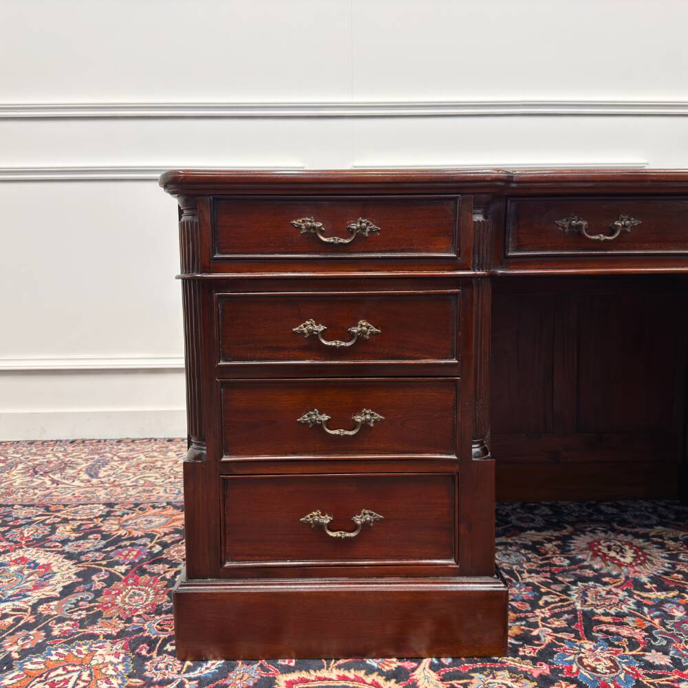 Classic English Desk with Backboard