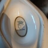 Antique sauce boat in ironstone