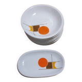 High Porcelain Plates from Berry