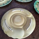 Série de 6 assiettes à Artichauts Orfinox