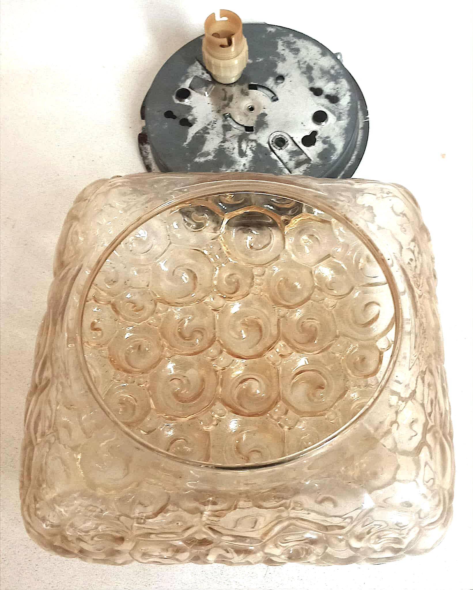 Plafonnier Helena Tynell Années 60 Largeur 23 cm