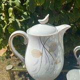 Porcelain coffee service by Charles Ahrenfeldt from Limoges France