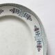 Polychrome ironstone oval dish from Creil & Montereau, "Toledo" model