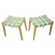 Pair of Midcentury Stools or Tabourets, 1950s