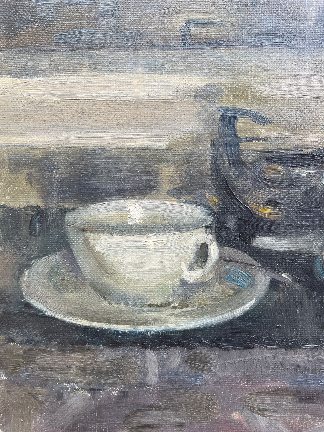 Still life oil on canvas