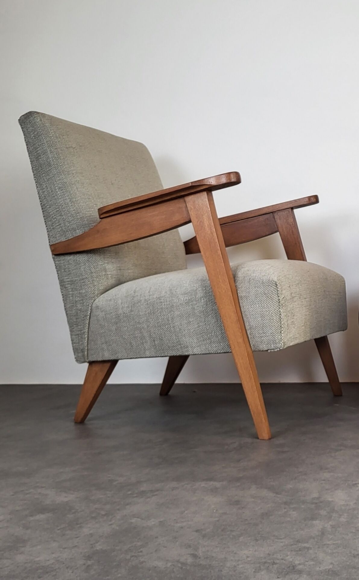Restored Scandinavian armchair 1960