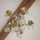 Old stamps chandelier