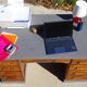 Vintage oak desk
