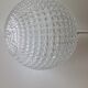 Suspension boule verre vintage