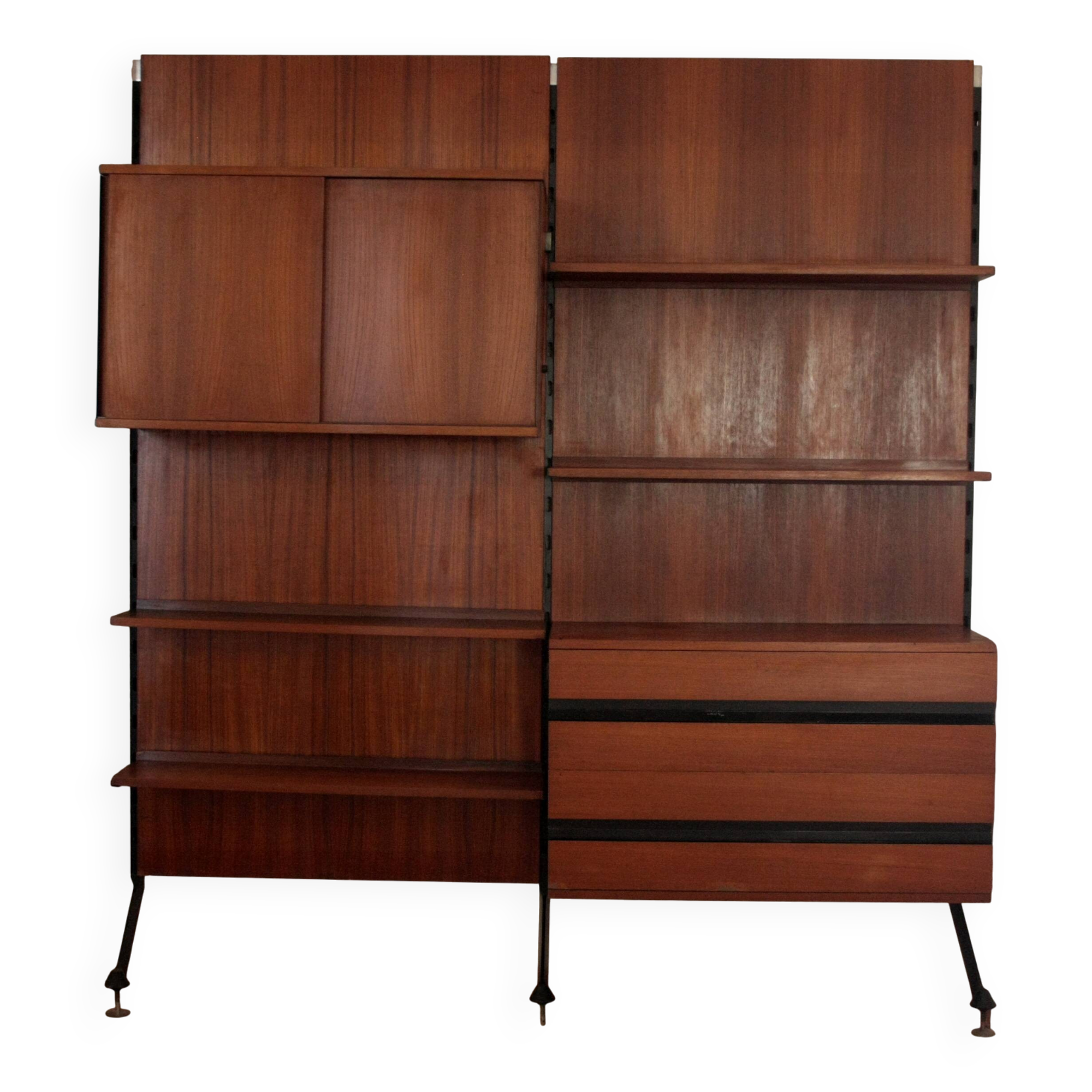 Modular wall system “Urio” by Ico and Luisa Parisi for MiM 1957, bib