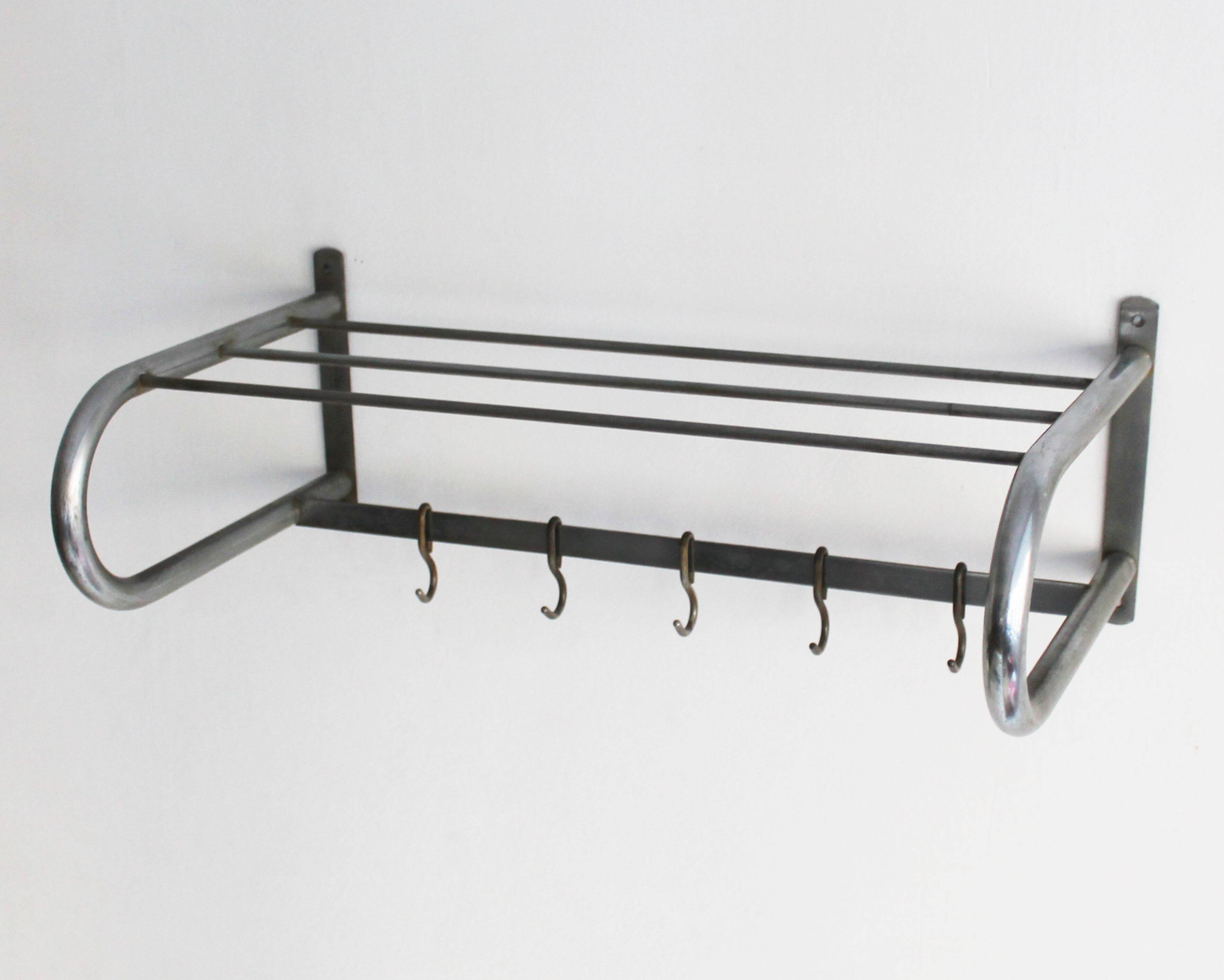 Modernist Tubular Steel Coat Hanger