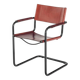 Cantilever chairs model MG5 in leather edition by Matteo Grassi. Italy, 90s
