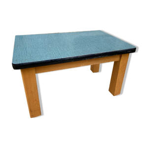 Tabouret repose pieds - table basse formica