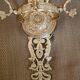 Pair of bronze sconces dore, Empire style