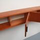 1960s wall unit with doors in teak