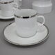 1964 Jaroslav Jezek Exlusive Porcelain Tea Set "Nefertiti", Czechoslovakia