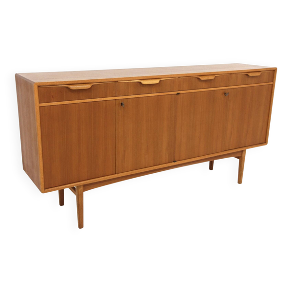 Enfilade scandinave en teck, Bertil Fridhagen, Suède, 1960