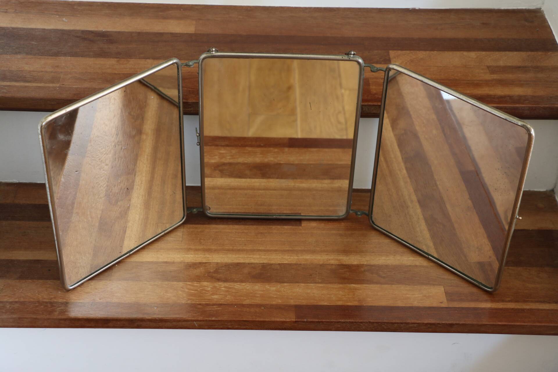 Miroir barbier triptyque (70*28cm)