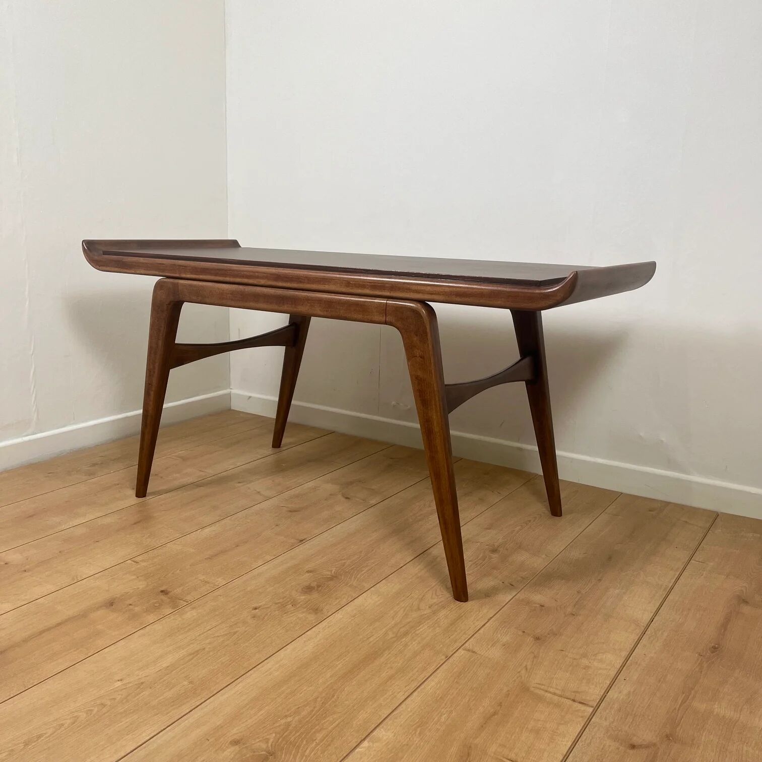 Table basse danoise en teck, 1960-70