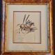 André Margat (1903-1999) - Dry pastel on paper - Rider or huntsman on horseback - Signed and dedicated