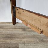 Lit simple en bruyère des années 40