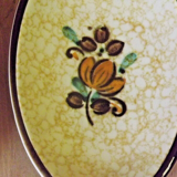 Vintage Boch La Louviere Corfu Collection Pair of Small Oval Serving Plates