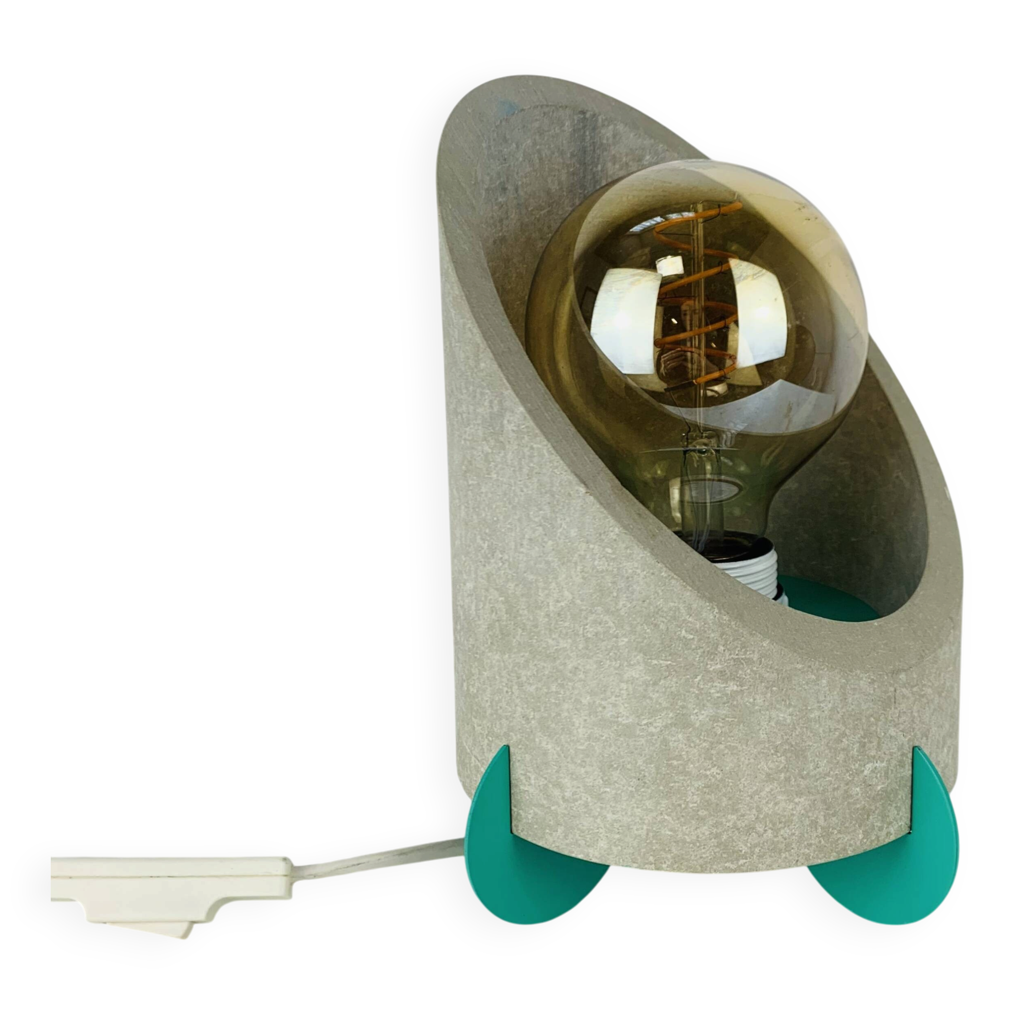 Postmodern lamp from the 80s, Memphis style.