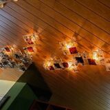 Patchwork Wall Lights in Hand Blown Glass attributed to Toni Zuccheri for Venini, 1970s, Set of 20