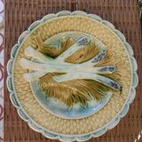 Plate asparagus slurry