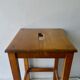 Handle workshop stool, solid wood