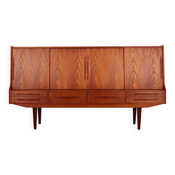 Buffet en teck, design danois, années 1960, production : Danemark