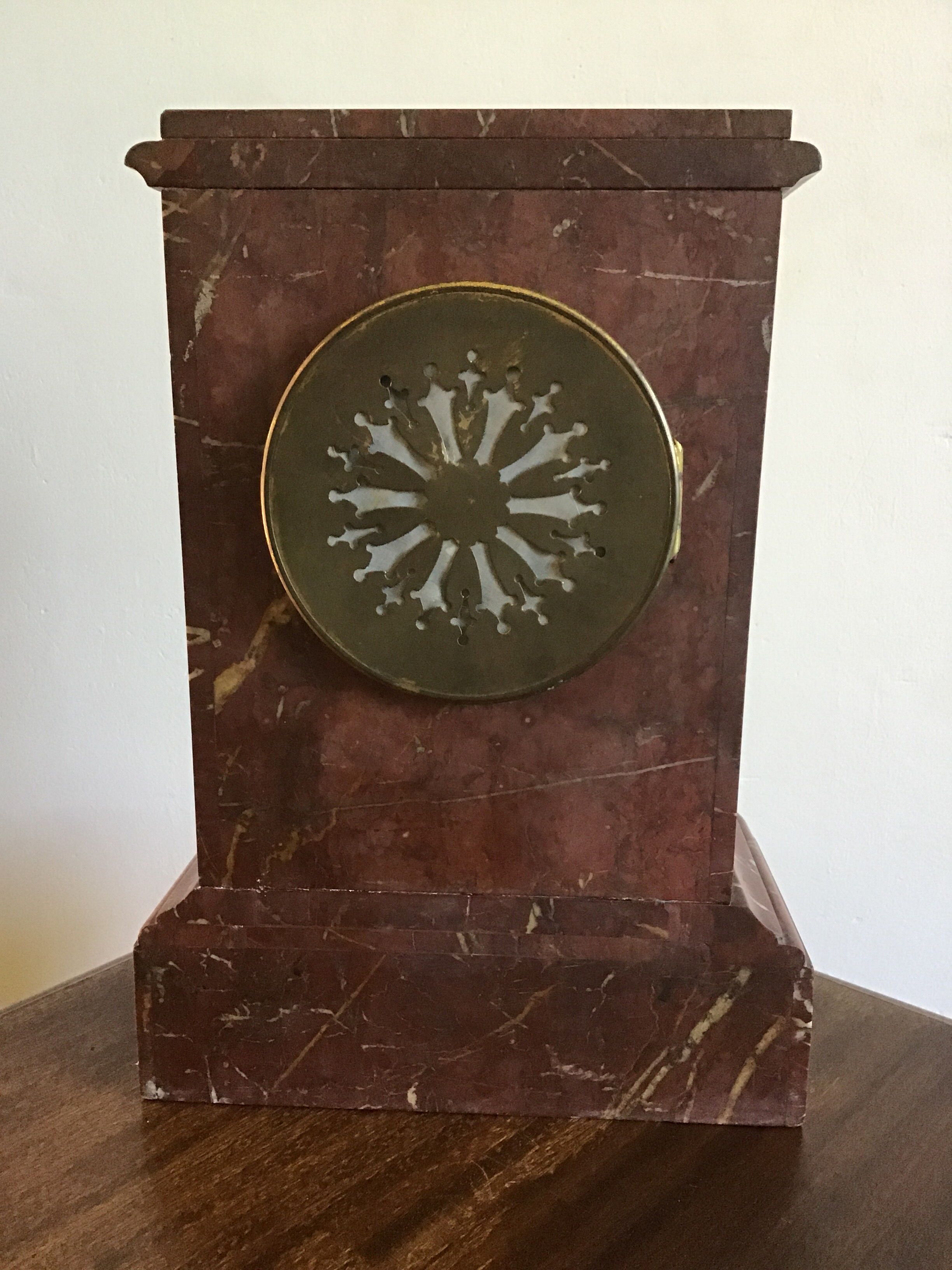 Marble terminal pendulum