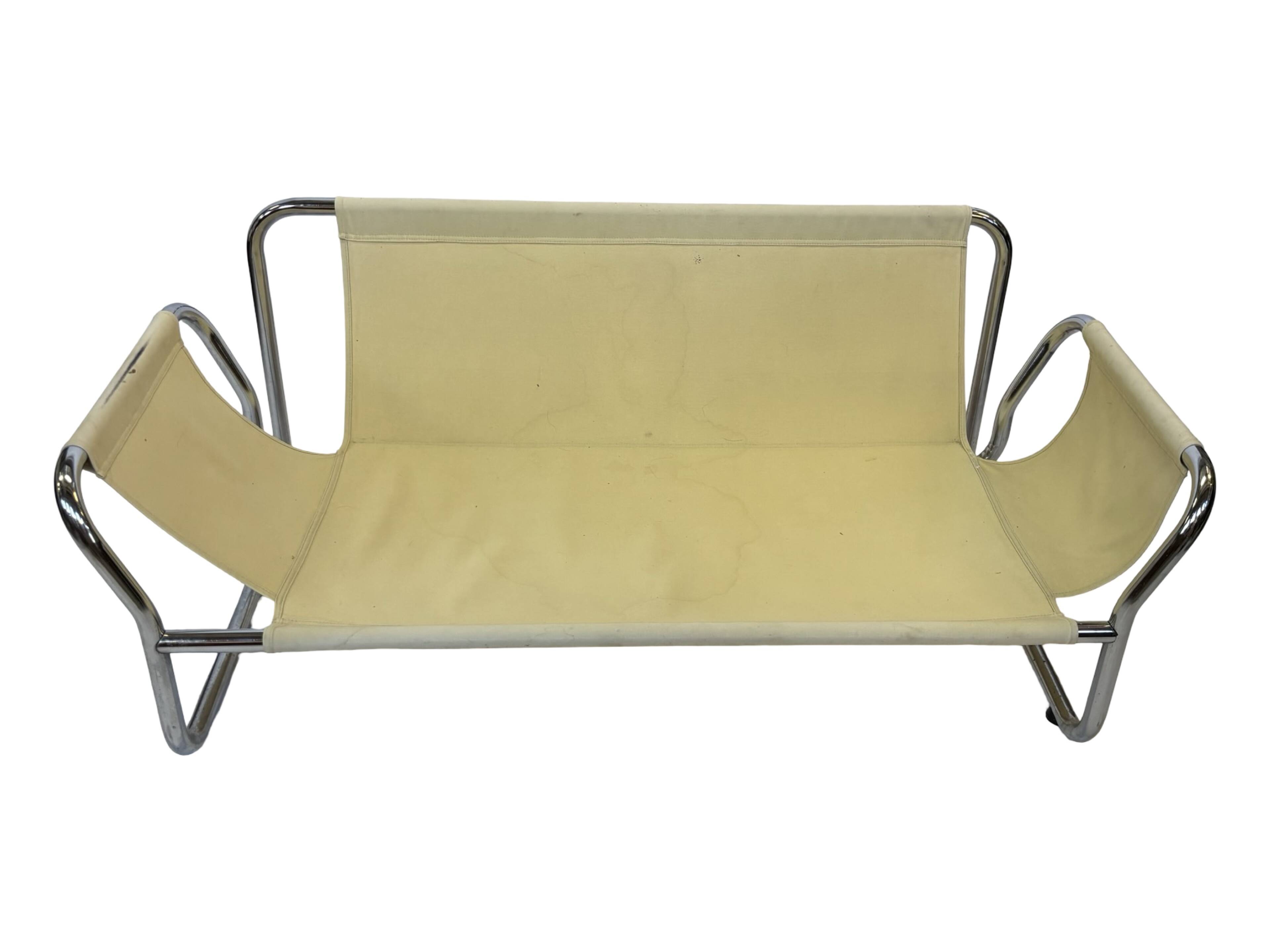 Vintage bauhaus bench Johan Bertil Borkum 80s Ikea