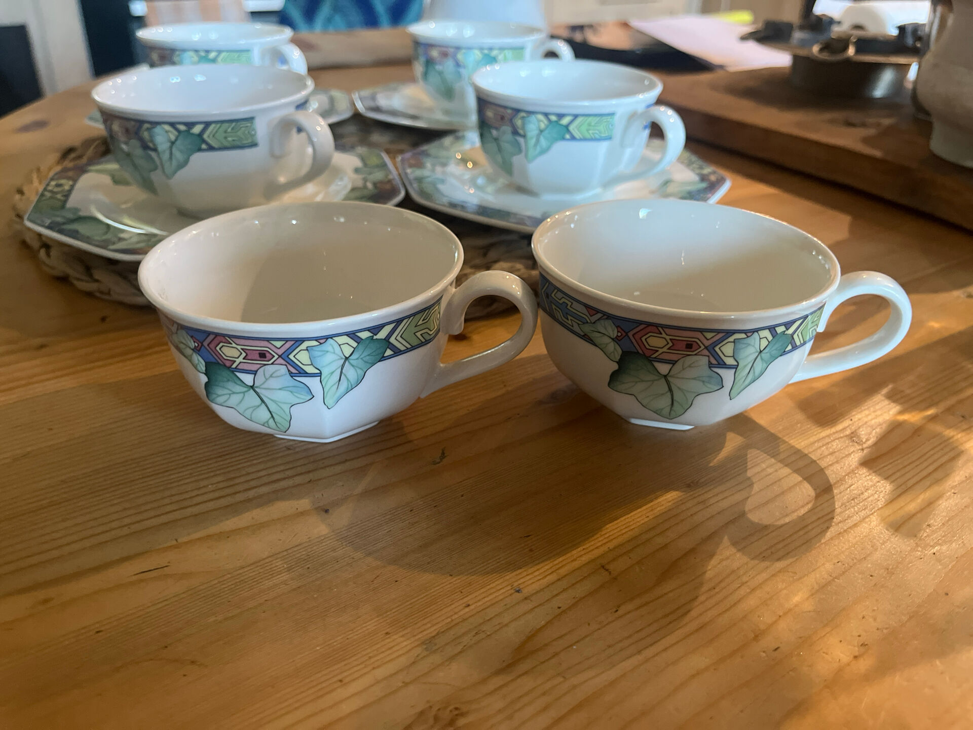 4 tasses à café Villeroy et Boch